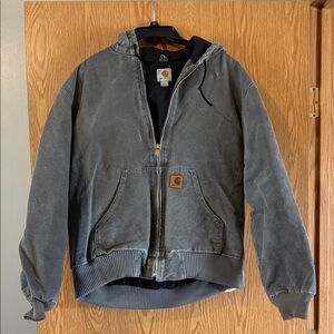 Carhartt Charcoal Hooded Jacket